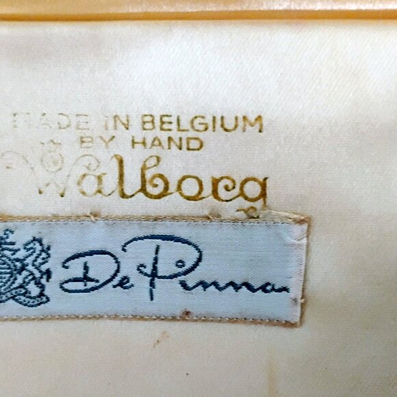 Walborg De Pinna Vintage Handmade clutch sequins and beaded made in Belgium - Picture 6 of 6